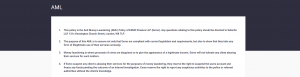 aml policy on exmo