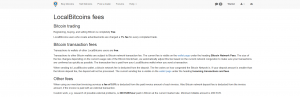 fees on localbitcoins